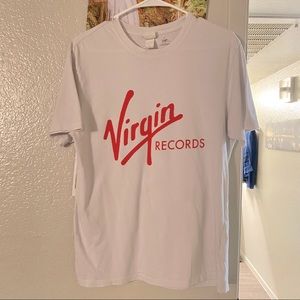 White Virgin Records T-Shirt